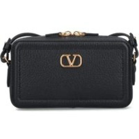 Valentino Garavani Hobo bags - "Alltime" Mini Crossbody Bag Black in zwart