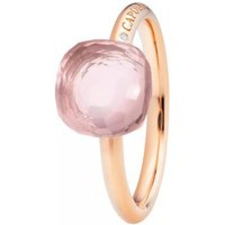 Capolavoro Ringen - Ring Happy Holi Rose Quartz Cabochon in quarz