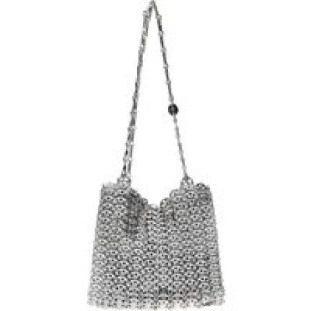 Paco Rabanne Crossbody bags - Iconic 1969 Bag Metallic in staalgrijs