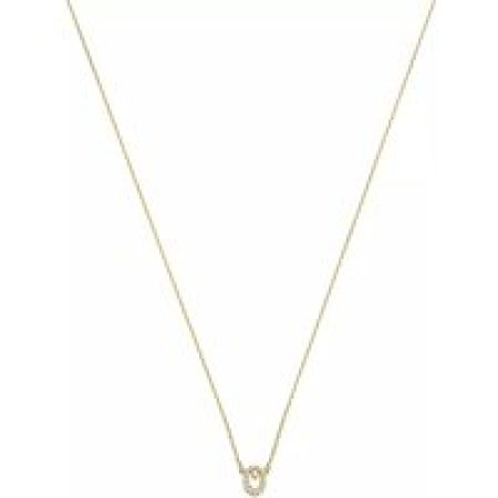 BELORO Kettingen - Monte Napoleone Leontina 9 karat necklace with zir in gold