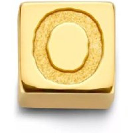 Isabel Bernard Charms - O Gold Le Carré Felie 14 Karat Cube Charm in gold