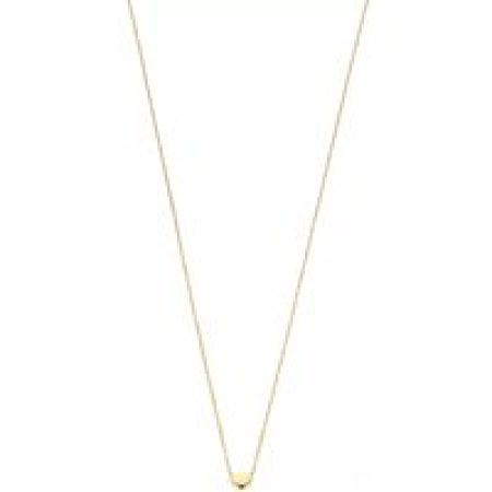 BELORO Kettingen - Della Spiga Giulietta 9 karat necklace with heart in gold