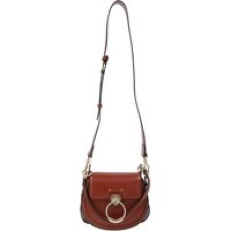 Chloé Hobo bags - Small Tess Bag Brown in bruin