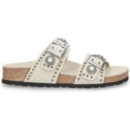 Elena Iachi Sandalen - Cream Ergonomic Bottom Slipper in beige