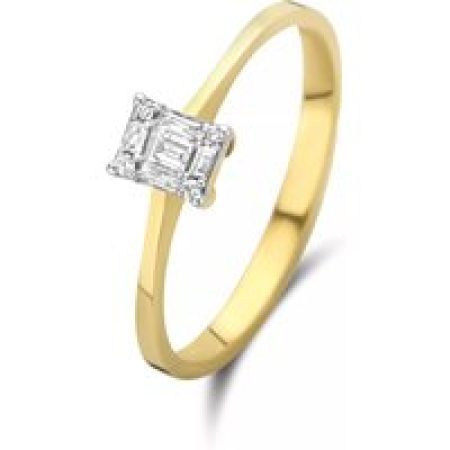 Isabel Bernard Ringen - Isabel Bernard De la Paix damen Ring 585 Gold IBD3 in gold