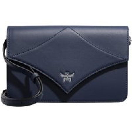 MCM Crossbody bags - Diamond Leather Bril Crossbody Mini Vc in blauw