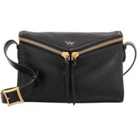 MCM Crossbody bags - Diamant 3D Leather Shoulder Bag Small in zwart