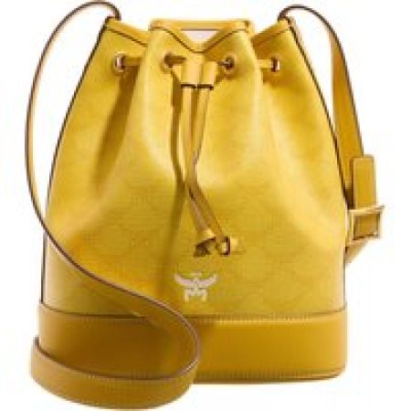 MCM Bucket bags - Himmel Lts Drawstring Med Y9 in geel