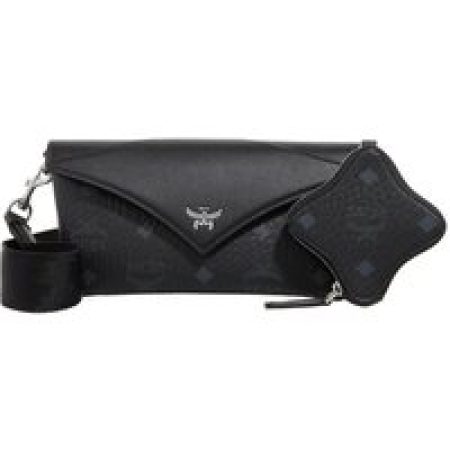 MCM Pochettes - Diamond Vi L Mix Flat Pouch Fff Bk in zwart