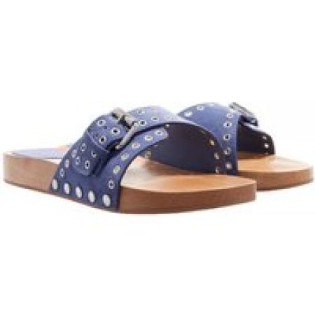 Isabel Marant Sandalen - Jaso Leather Slides in blauw