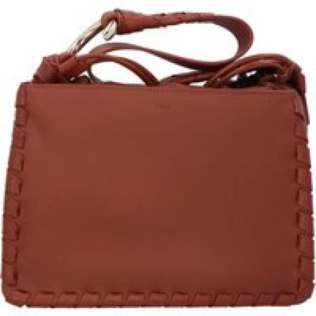 Chloé Hobo bags - Mate Multi-Gusset Shoulder Bag Brown in bruin