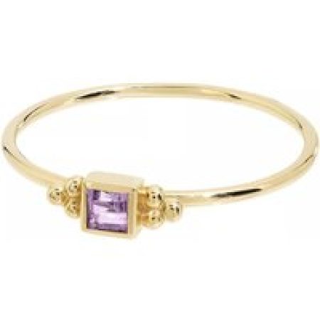 Anna+Nina Ringen - Purple Honeysuckle Ring in purple