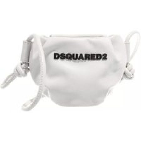 Dsquared2 Crossbody bags - Logo Crossbody Bag Soft Leather in wit