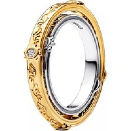 Pandora Ringen - Sterling silver and 14k gold-plated unique metal b in gold