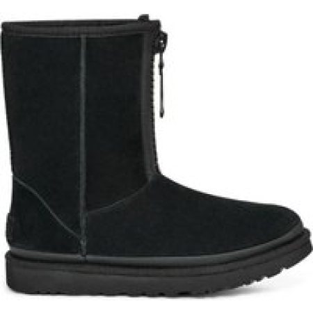 UGG Enkellaarzen - Ugg Dames Laars Zwart 1144035/BLK SHORT ZIPPER in zwart
