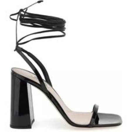Miu Miu Sandalen - Leather Sandals in zwart