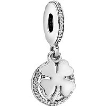 Pandora Charms - Vierblättriges Kleeblatt Charm-Anhänger in silver