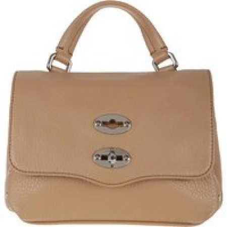 Zanellato Hobo bags - Calf Leather Postman Bag With Versatile Straps in bruin