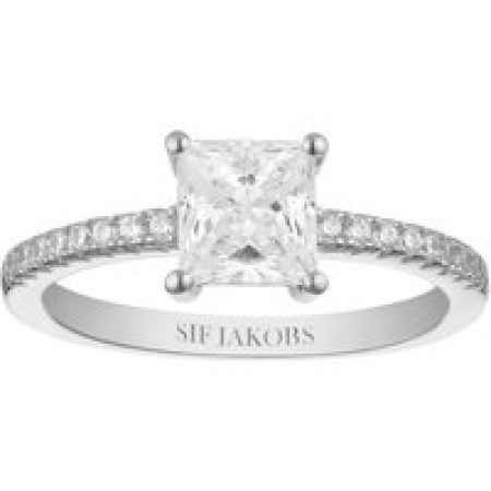 Sif Jakobs Jewellery Ringen - Ellera Quadrato Ring in silver