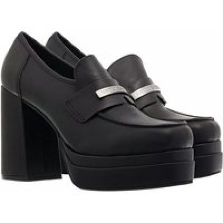 Karl Lagerfeld Loafers & ballerina schoenen - Strada Karl Plaque Loafer in zwart