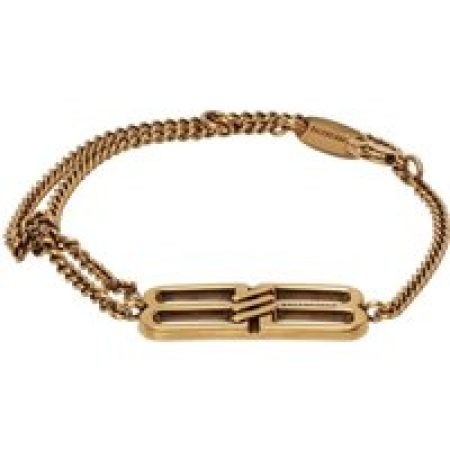 Balenciaga Armbanden - Bb Icon Logo Tangled Bracelet in gold