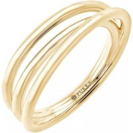 Pukka Berlin Ringen - Braided Spring Ring in gold