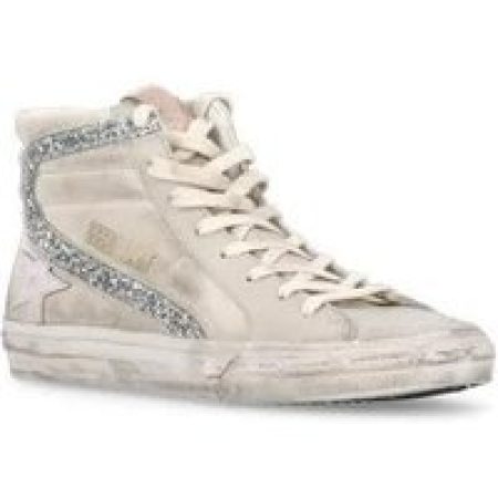 Golden Goose Low-Top Sneakers - Slide Classic Sneakers in beige