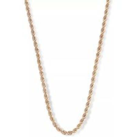 Isabel Bernard Kettingen - La Concorde Violette 14 Karat Necklace Twist in quarz