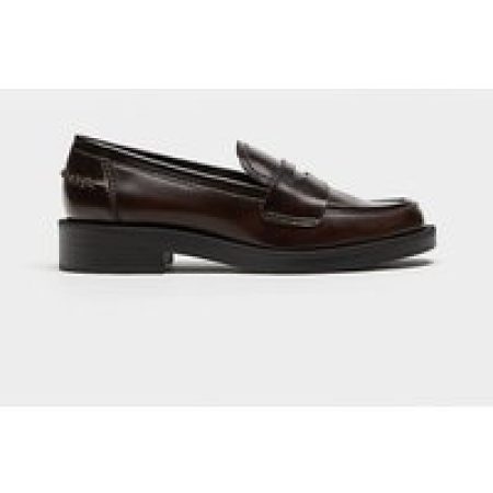 Stradivarius Loafer met wreefband  BRUIN 39