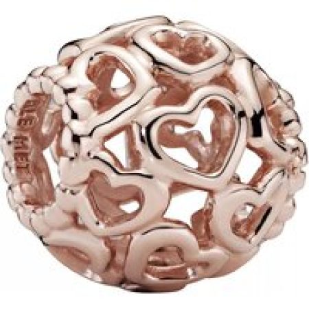 Pandora Charms - All Over-Herzen Charm in quarz