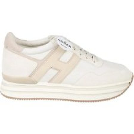 Hogan Low-Top Sneakers - Midi Platform H483 Sneakers White in wit