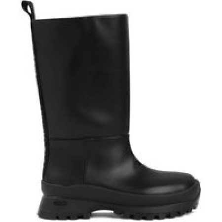 Stella McCartney Boots - Black Alter-Leather Trace Tubo Boots in zwart