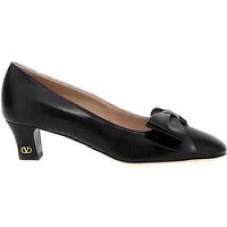 Valentino Garavani Hoge hakken - 'Bowow' Pumps in zwart