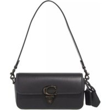 Coach Hobo bags - Glovetanned Leather Studio Shoulder Bag in zwart