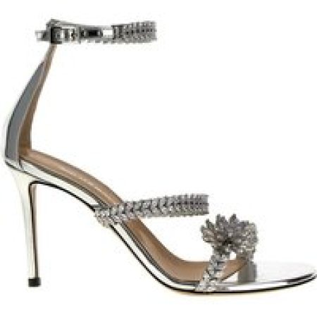 Mach&Mach Sandalen - 'Lotus' Sandals in zilver