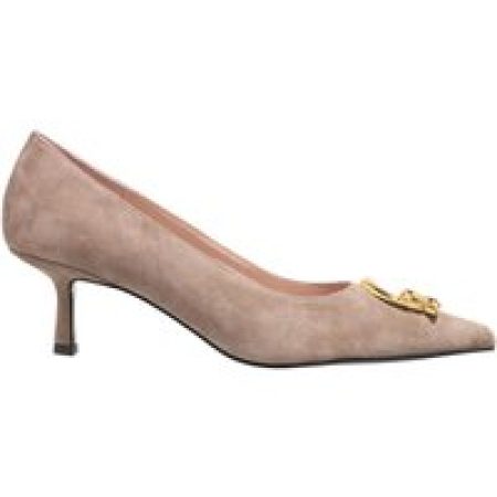 Coccinelle Sandalen met hak - Coccinelle C-Me Suede in taupe