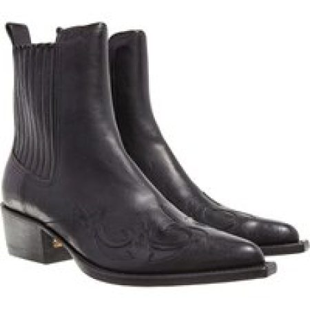 Golden Goose Boots & laarzen - Debbie Beatles Leather Boots in zwart