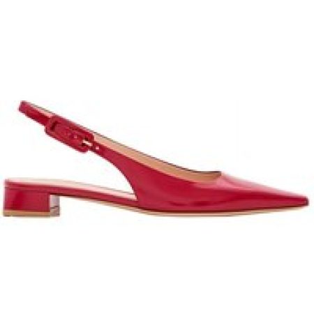 - Tokio Leather Sling-Back in rood