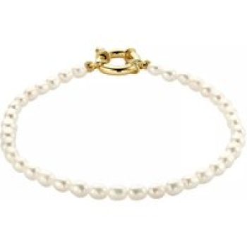 Isabel Bernard Armbanden - Aidee Marissa 14 karat bracelet with pearls in gold