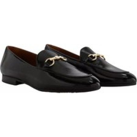 Isabel Bernard Loafers & ballerina schoenen - Vendôme Fleur Calfskin Patent Leather Loafers in zwart