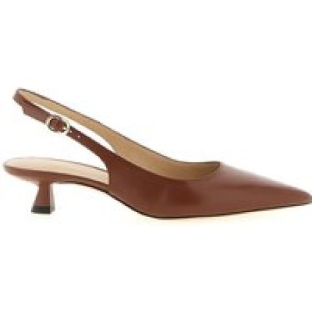 Stuart Weitzman Hoge hakken - Stuart Sculpt' Slingback in bruin