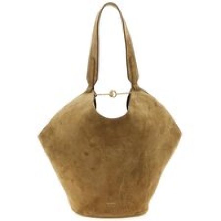Khaite Shoppers & Totes - Lotus Small' Shopping Bag in bruin