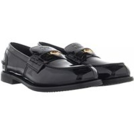 Miu Miu Loafers & ballerina schoenen - Patent Leather Penny Loafers in zwart