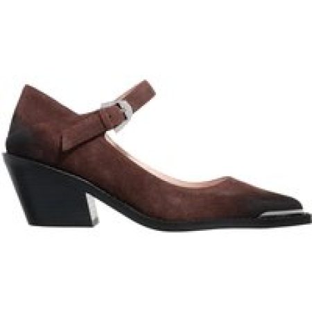 Coccinelle Sandalen met hak - Coccinelleconnie Suede Vi in bruin