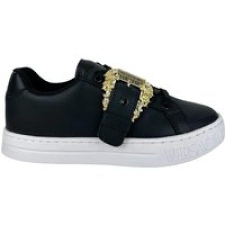 Versace Jeans Couture Sneakers - Versace Couture Dames Sneaker Zwart 76VA3SK9-ZP311 in zwart