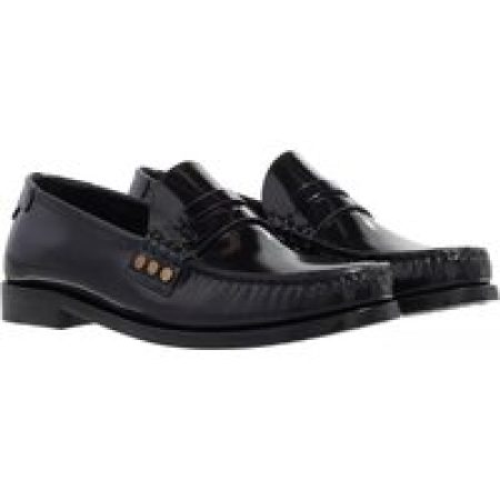 Saint Laurent Loafers & ballerina schoenen - Mocassins in zwart