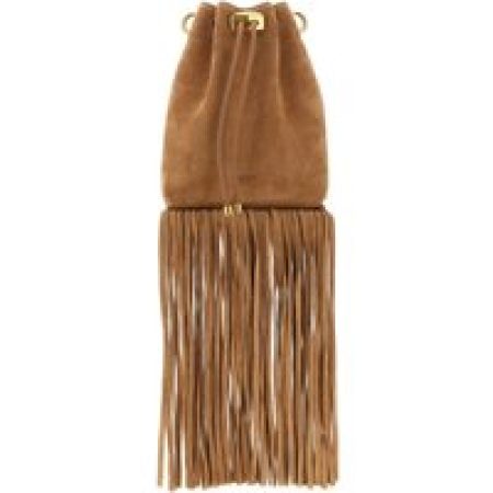 Jimmy Choo Bucket bags - Cinch' Mini Bucket Bag in bruin