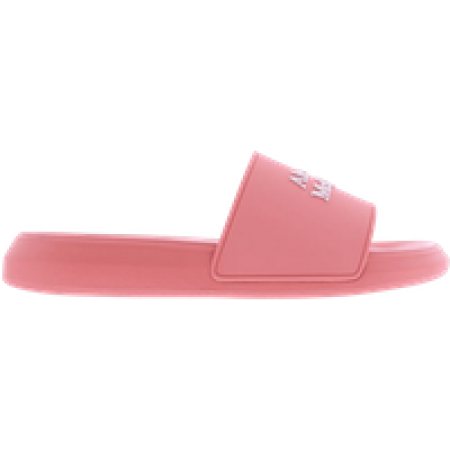 Alexander McQueen Slippers & Mules - Dames Sandal Leath.S.Rubb. Slider Lo in poeder roze