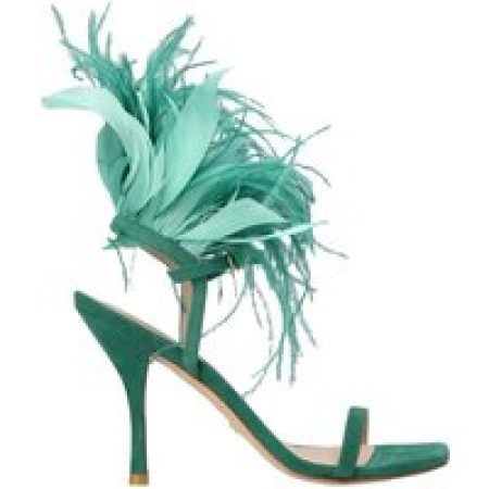 Stuart Weitzman Sandalen - 'Plume' Sandals in groen