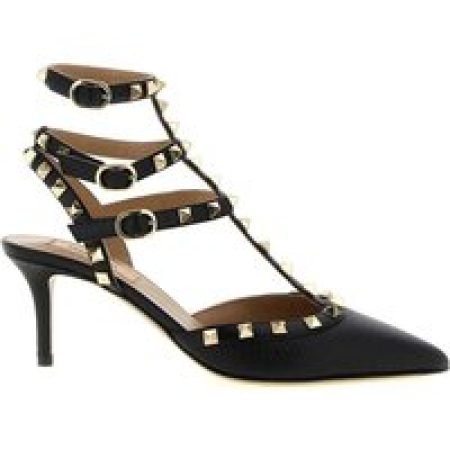 Valentino Garavani Hoge hakken - 'Rockstud' Pumps in zwart